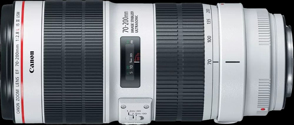Canon EF 70-200mm f/2.8L IS III USM - Orthographic