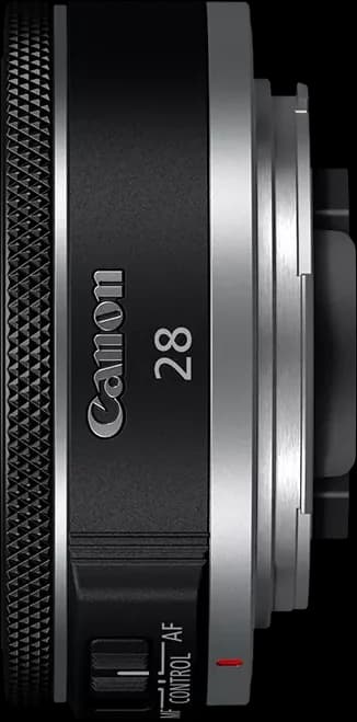 Canon RF28mm F2.8 STM - Orthographic