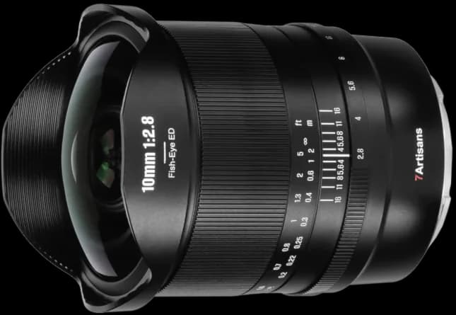 7Artisans 10mm f/2.8 II Fisheye