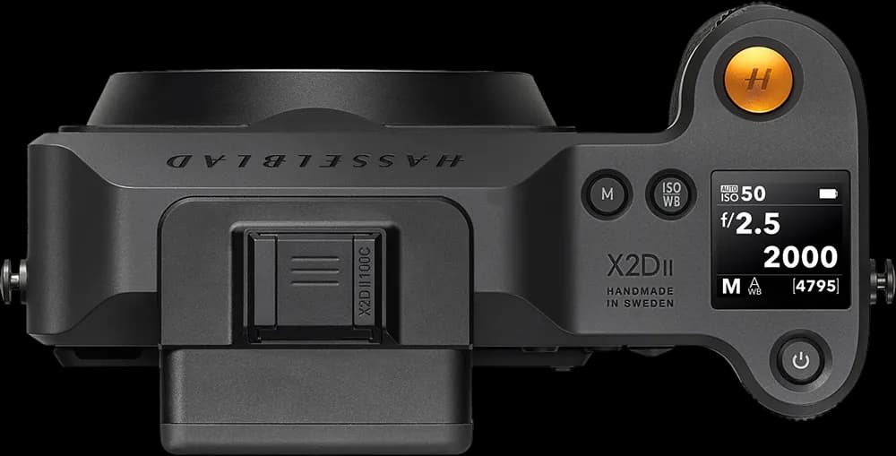 Hasselblad X2D II 100C - Top View