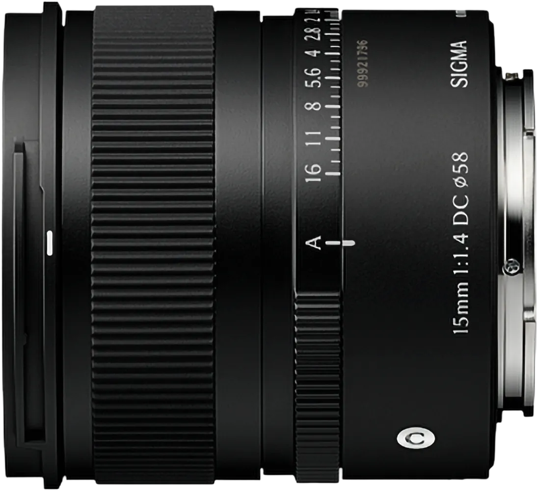 Sigma 15mm F1.4 DC Contemporary - Orthographic
