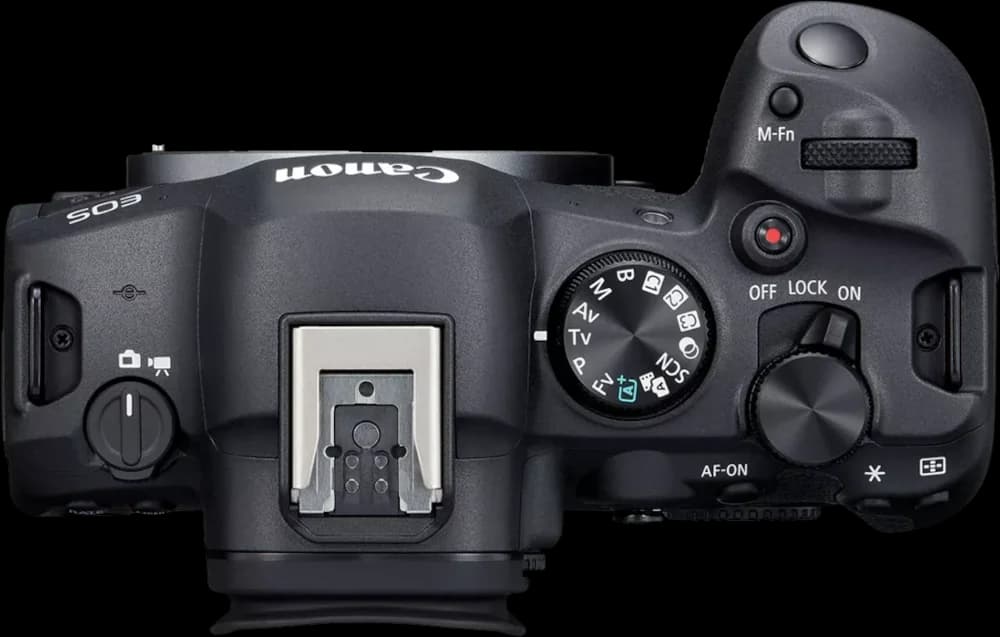 Canon EOS R6 Mark II - Top View